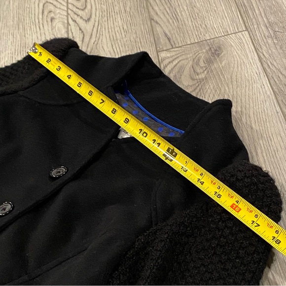 Alice Temperley Wool Blend Black Short Jacket Women’s XS Target Button Cardigan - Picture 14 of 15